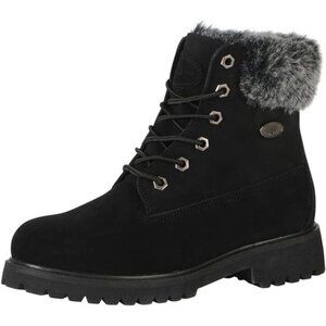 Lugz Women's Convoy Faux Fur Lace Up Boots Fashion